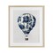 Stupell Industries Vintage Toile Hot Air Balloon Framed Print Under Glass, design by Lettered and Lined